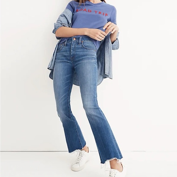 Madewell boot cut mini flare jeans sz 25 - Picture 1 of 8